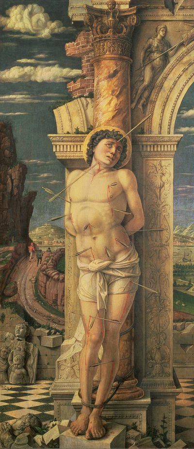 Saint Sébastien, vers 1459 - Andrea Mantegna